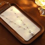 Necklace French Light Luxury Pearl Choker Necklace – Elegant Versatile Collarbone Chain – Live-Stream Best-Selling Sweater Accessory